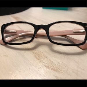 Ray ban black and pink eyeglass frames